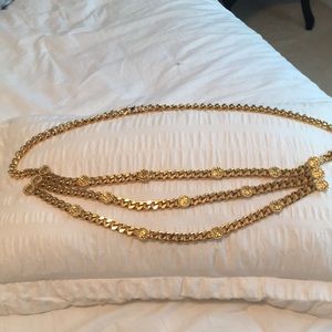 St. John Accessories - St. John Vintage Triple “SJ Medallions “ Belt St. John Accessories - St. John Vintage Triple “SJ Medallions “ Belt